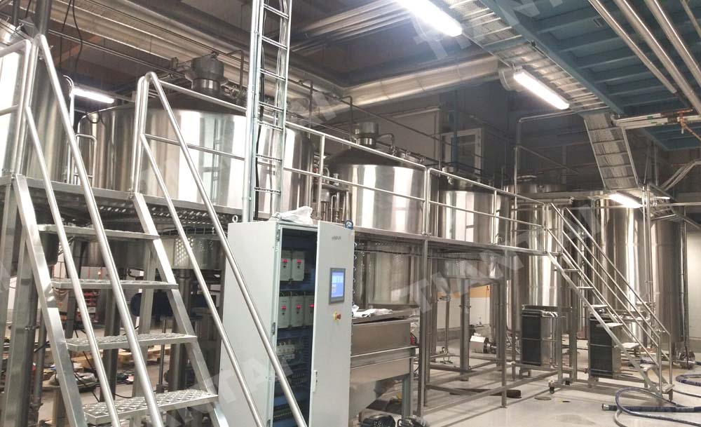 5000L brewhouse